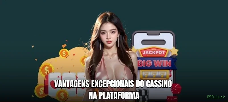 Imagem promocional da 8531luck mostrando a plataforma e suas vantagens